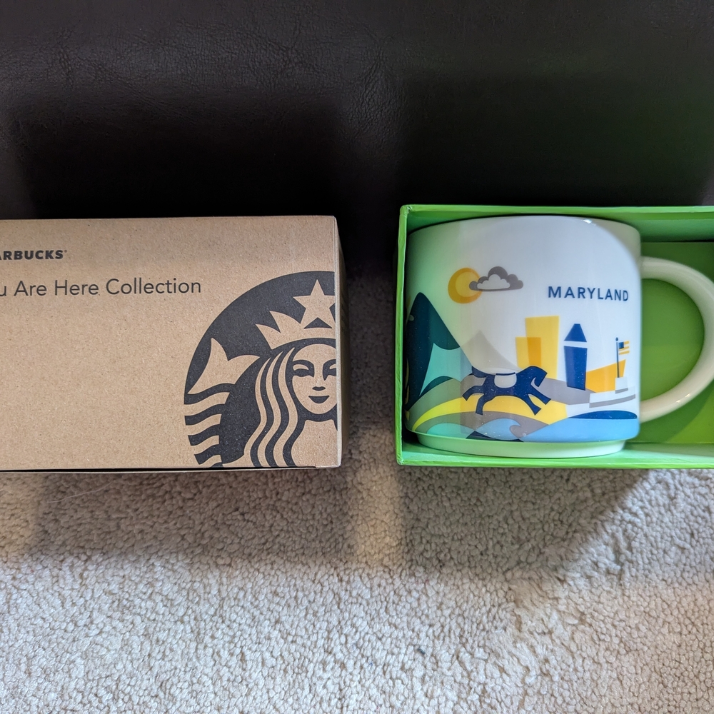 Starbucks You Are Here Maryland Mug - Multicolor